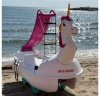 Hidropedal Gran Unicornio Beach con tobogan